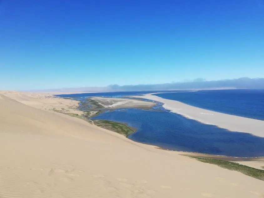 Sandwich Harbour — Where Desert Meets Ocean